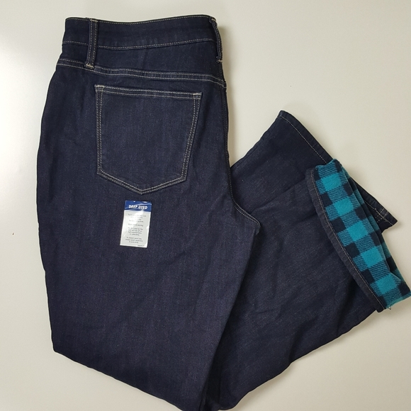 riders by lee fleece lined jeans